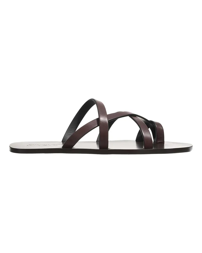 Saint Laurent Sandalen Culver Slides braun Braun