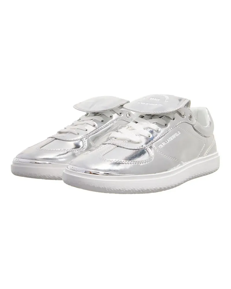 Karl Lagerfeld Sneaker Atlas Lo Lace Lthr silberfarben 