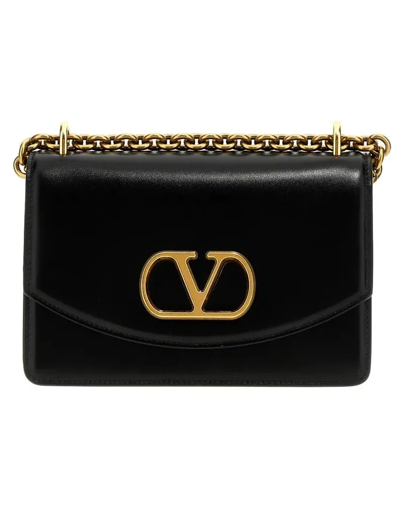 Valentino Garavani Hobo Bags 'Vain' Shoulder Bag schwarz Schwarz