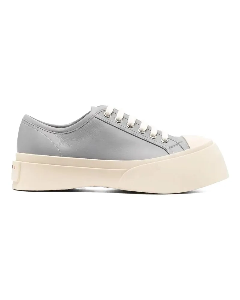 Marni Low-Top Sneaker Calf Leather Sneakers With Rounded Toe bunt Bunt