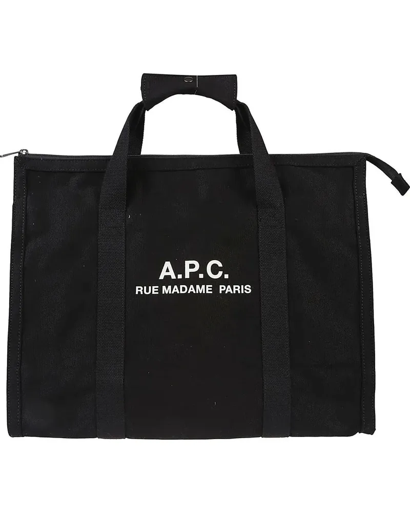 A.P.C. Businesstaschen & Reisegepäck Recuperation Gym Bag Black schwarz Schwarz