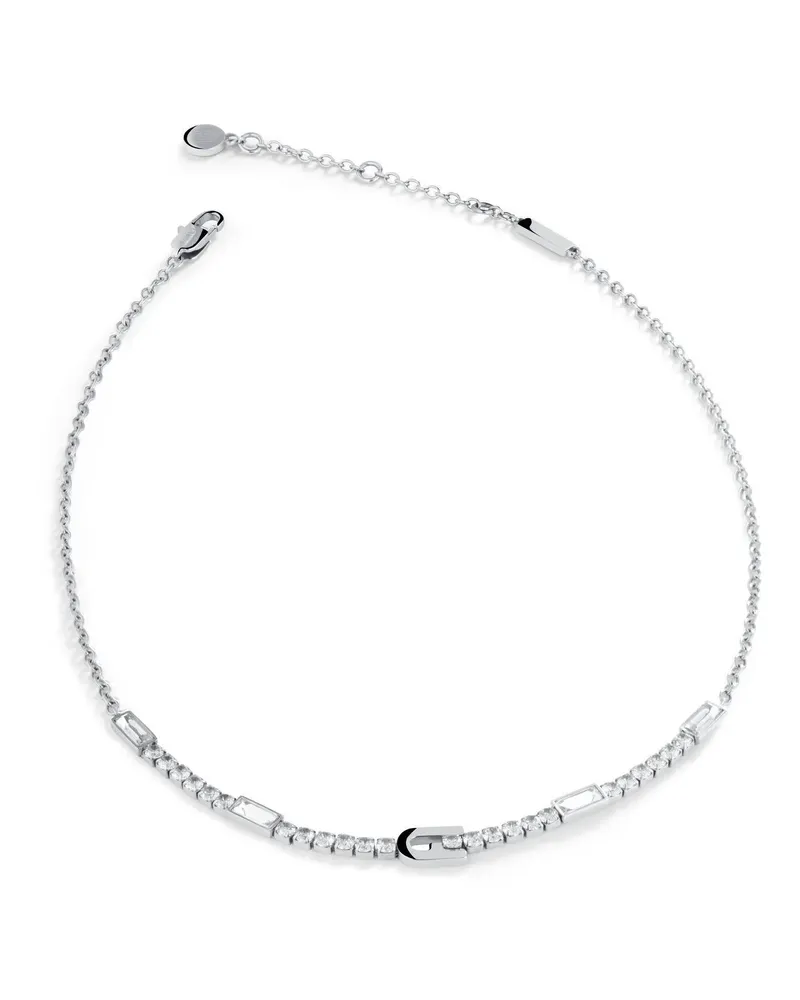 Furla Halsketten Halskette  Sparkling silver Silber