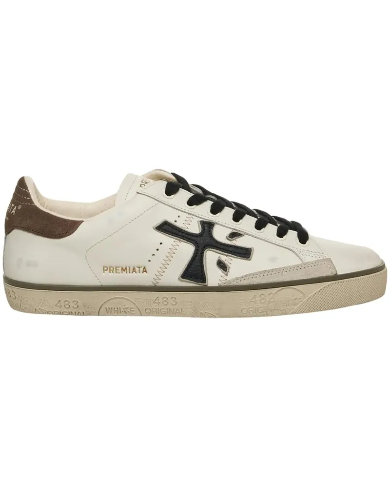 Premiata Low-Top Sneaker Sneakers 'Steven' weiß Weiß