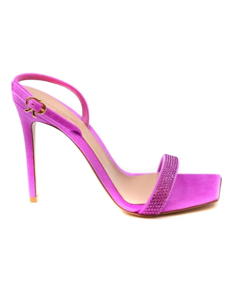 Gianvito Rossi Sandalen Sandal Pink rosa Gold