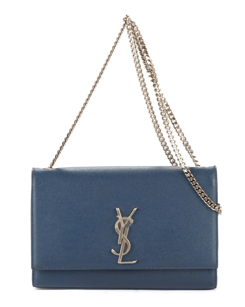 Saint Laurent Crossbody Bags Tassel Kate Medium blau Blau
