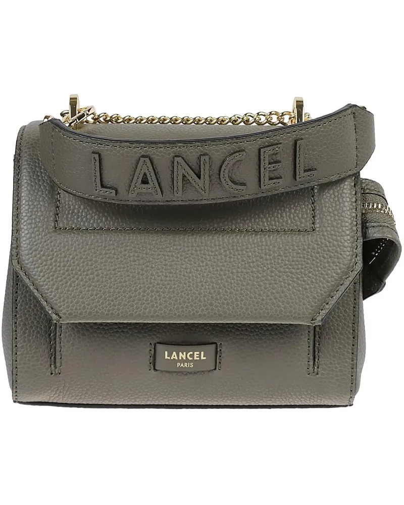 Lancel Crossbody Bags Ninon Small Flap Bag Green grün Grün