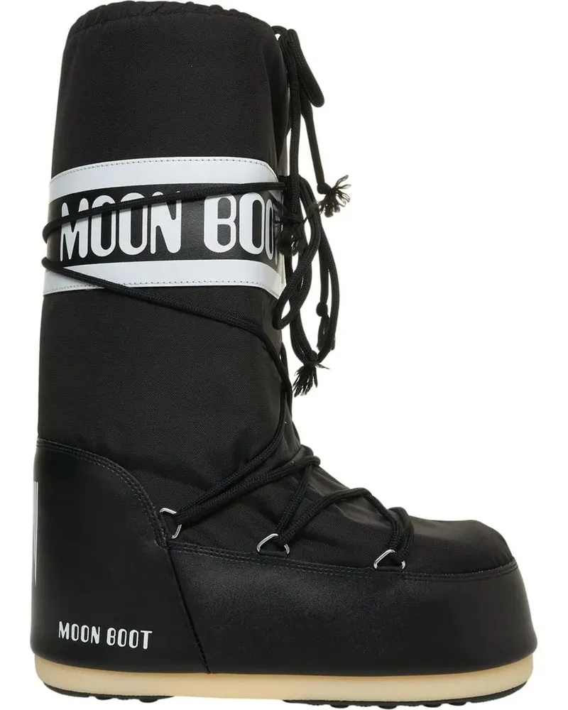 Moon Boot Stiefel Nylon boots 'ICON NYLON' ICON NYLON 52 schwarz Schwarz