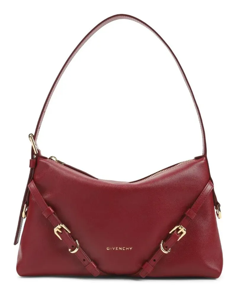 Givenchy Hobo Bags Compact Calf Leather Shoulder Bag rot Rot