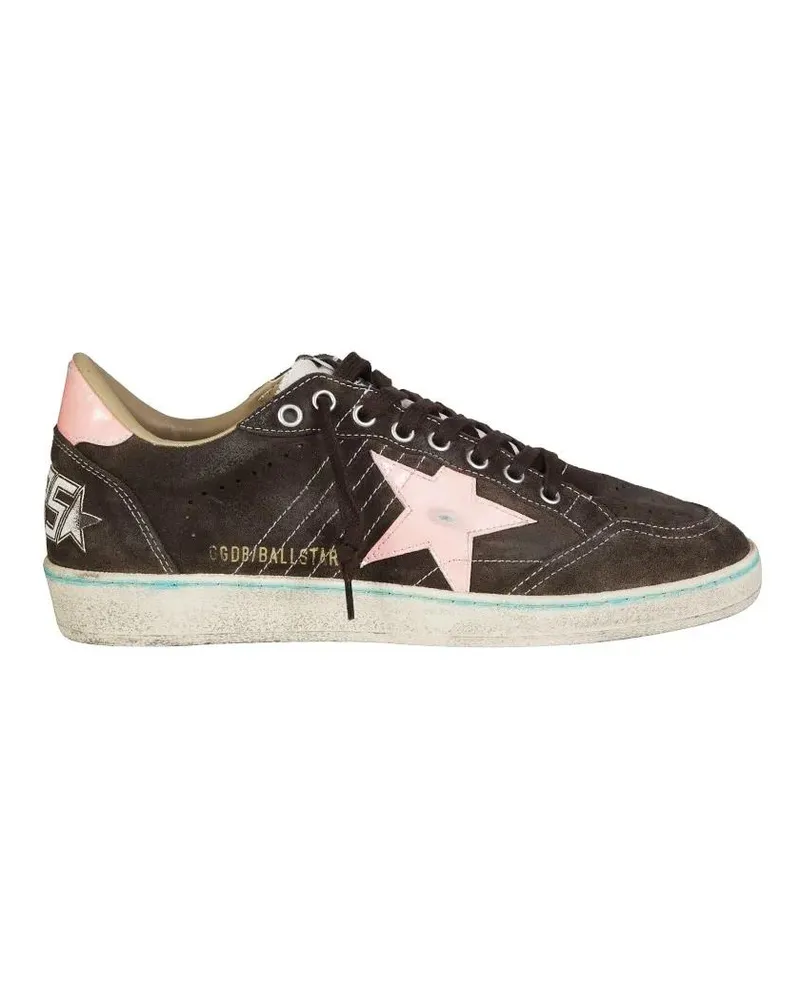 Golden Goose Low-Top Sneaker Ballstar Suede Upper Toe Sneaker grau Grau