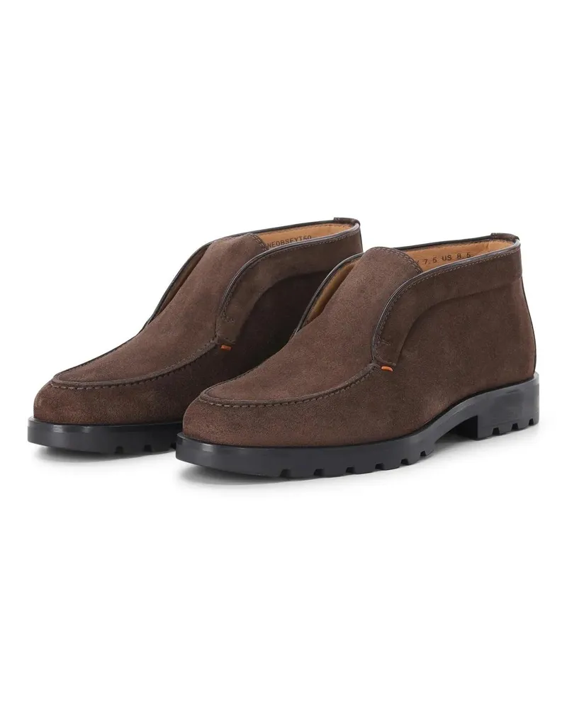 Santoni Stiefel Boots Brown braun Braun