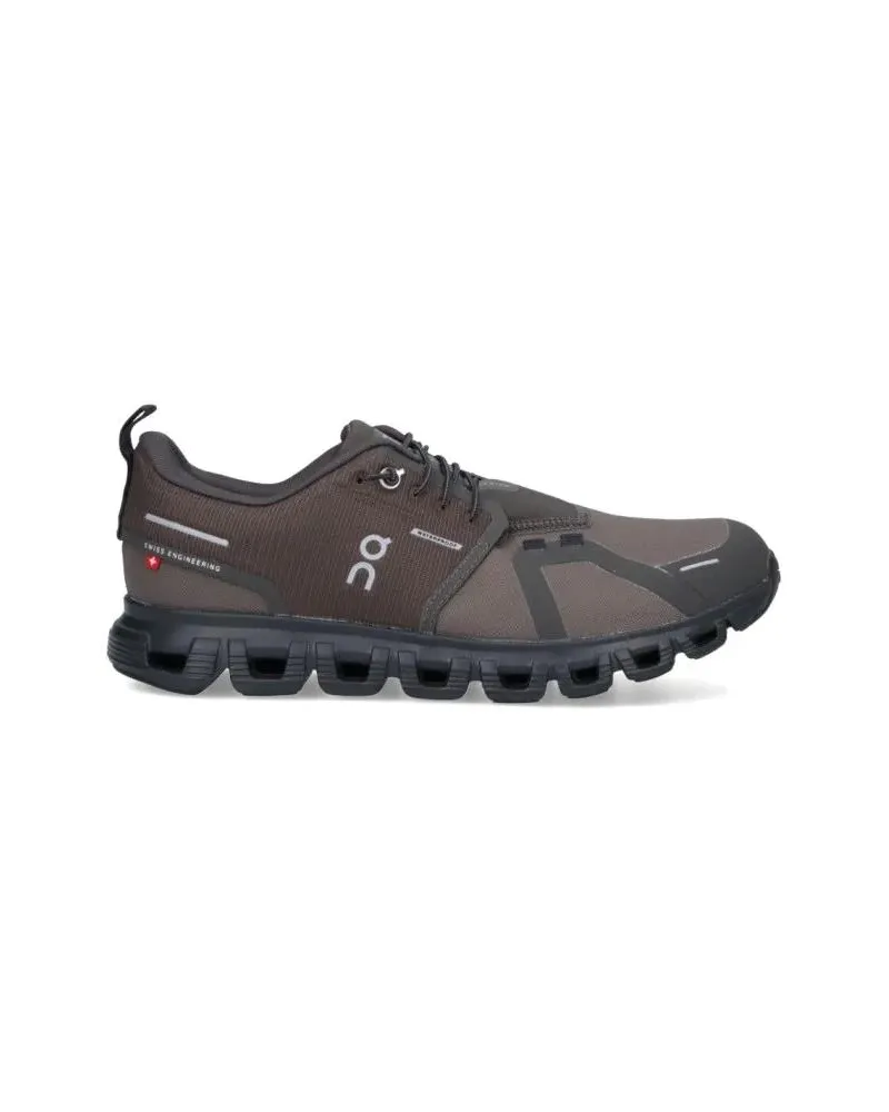 ON Low-Top Sneaker Cloud 6 Sneakers With Red Swiss Engineering Label braun Braun