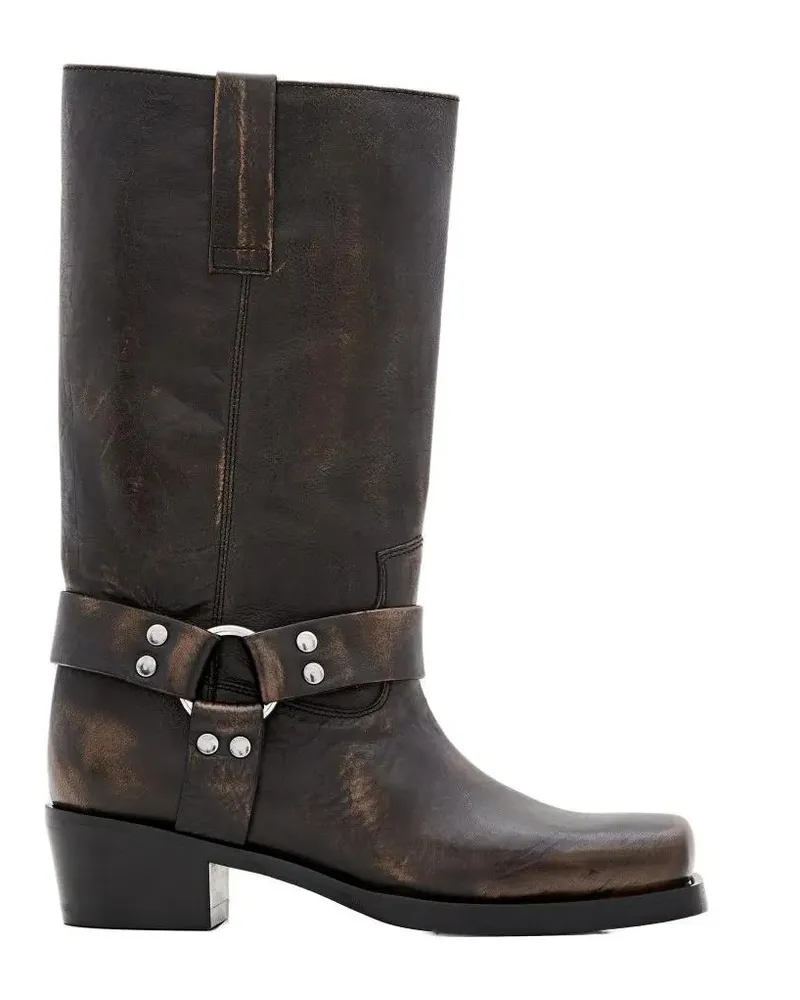 Paris Texas Stiefel Roxy Brushed Boots Heel 45 braun Braun