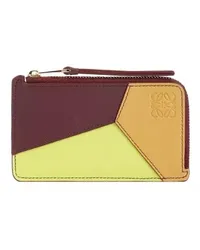 Loewe Portemonnaies Puzzle Coin Cardholder Bunt