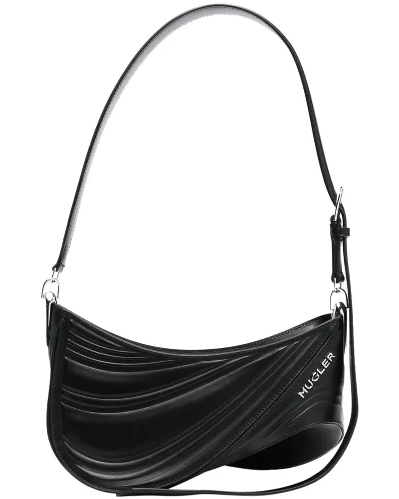 Thierry Mugler Hobo Bags Bags Black schwarz Schwarz