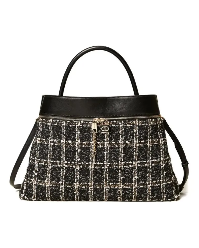 Twin-Set Hobo Bags Structured Minimalist Handbag schwarz Schwarz