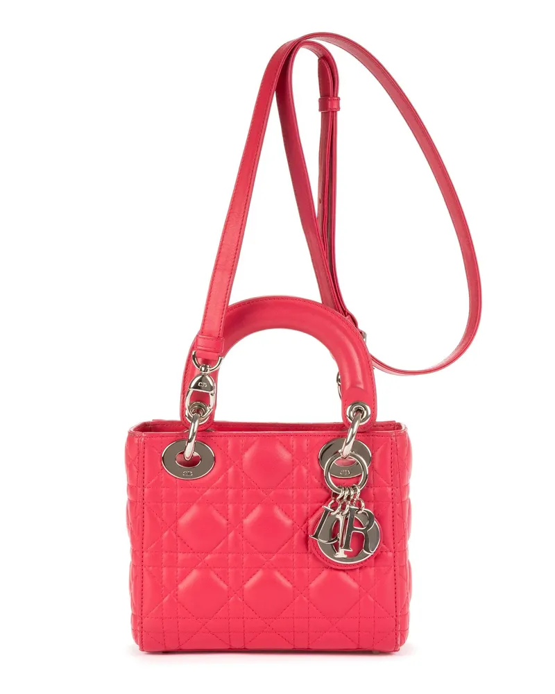 Dior Crossbody Bags Mini Lady Dior Mini pink Rosa