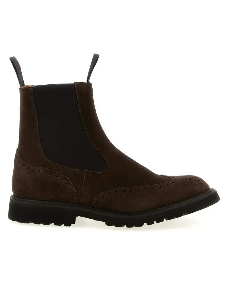 Tricker's Stiefel 'Henry' Ankle Boots schwarz Schwarz
