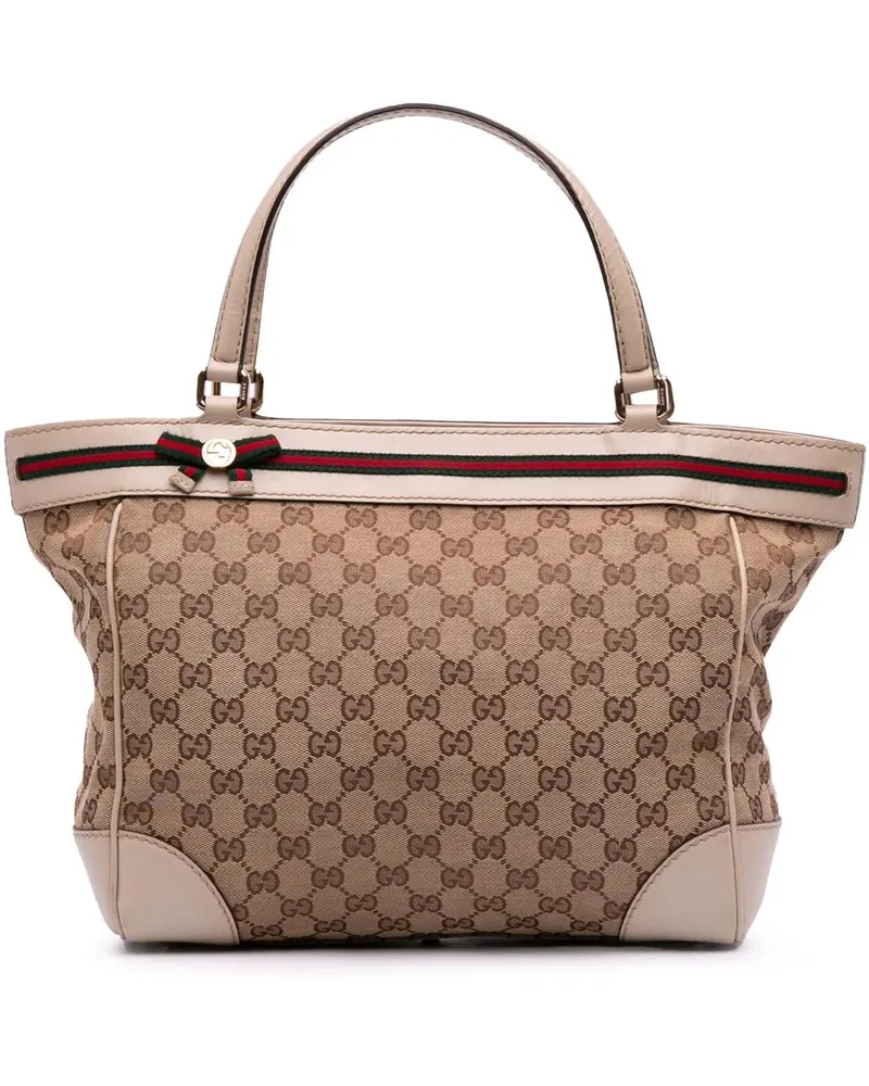 Gucci Shopper GG Canvas Mayfair Tote braun Braun