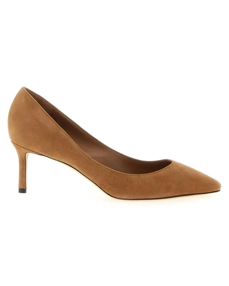 Jimmy Choo Hohe Schuhe Romy 60' Pumps braun Braun