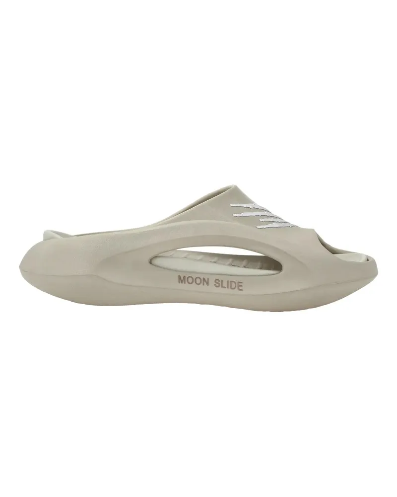 Philipp Plein Slipper & Pantoletten Flache Gummisandalen beige Beige