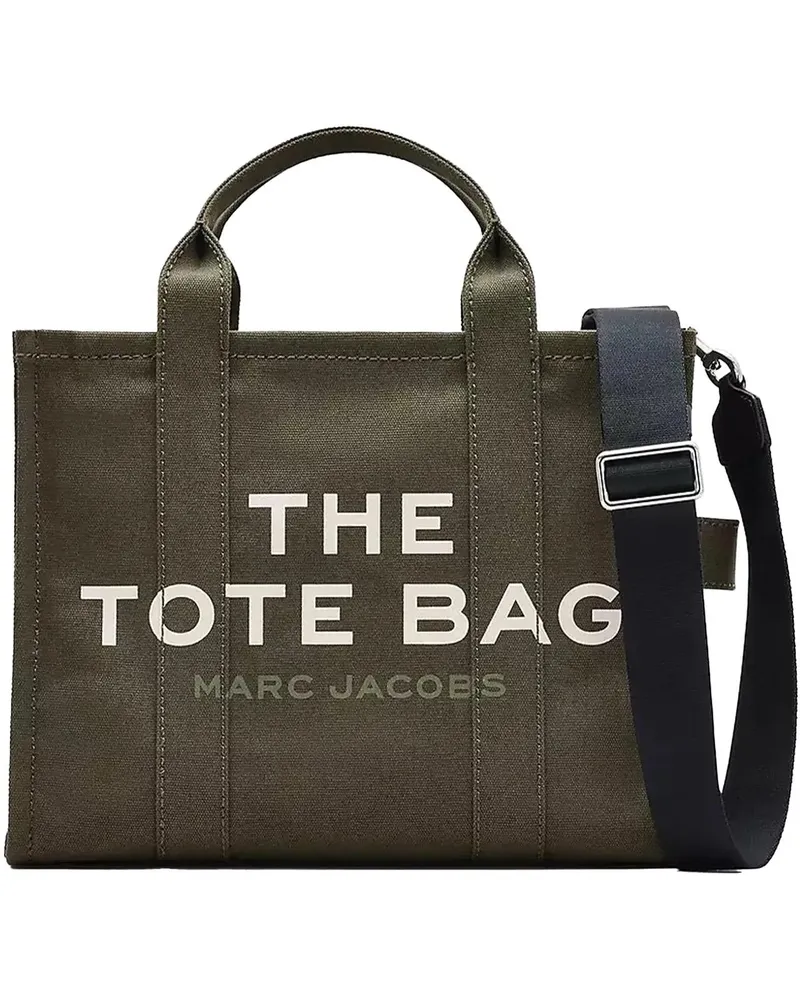 Marc Jacobs Shopper & Totes Rectangular Tote Bag In Durable Cotton grün Grün