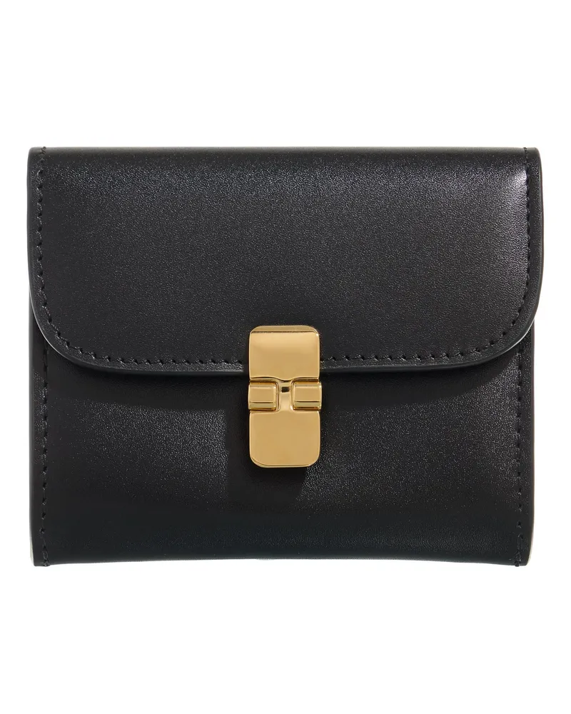 A.P.C. Portemonnaie Compact Grace schwarz Schwarz
