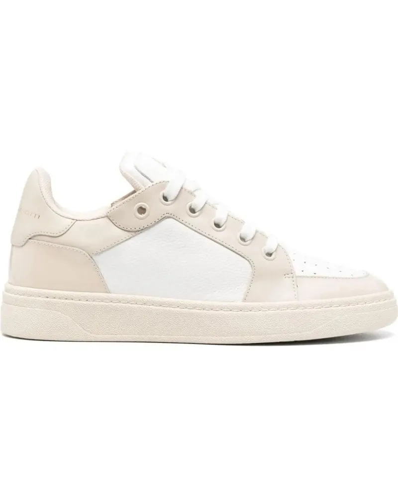 Giuseppe Zanotti Low-Top Sneaker sneakers wit beige weiß Weiß