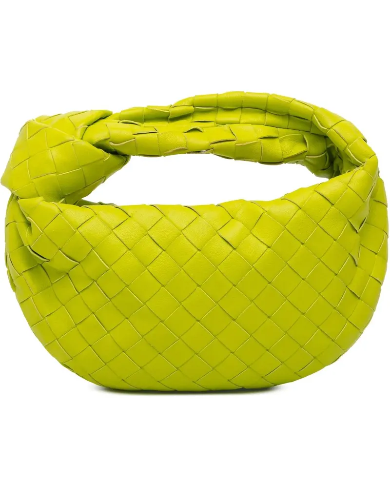 Bottega Veneta Hobo Bags Mini Nappa Intrecciato Jodie grün Grün