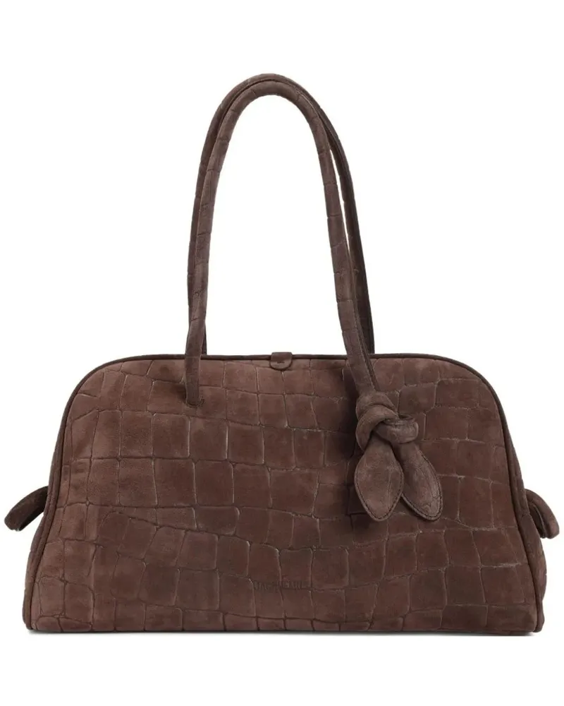 Jacquemus Shopper Bags Dark Brown braun Braun