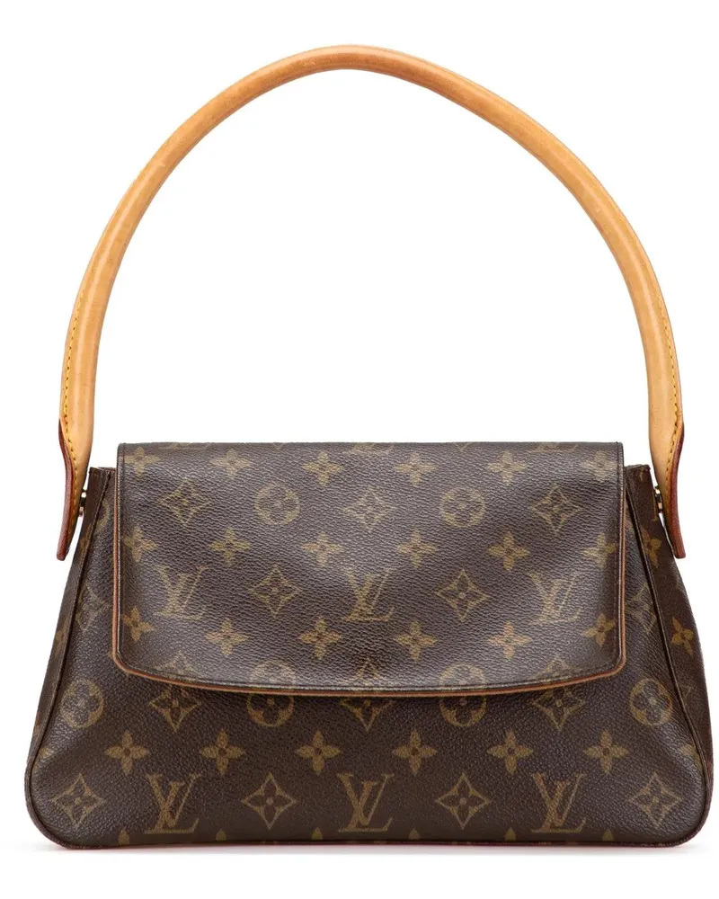 Louis Vuitton Hobo Bags Monogram Mini Looping braun Braun