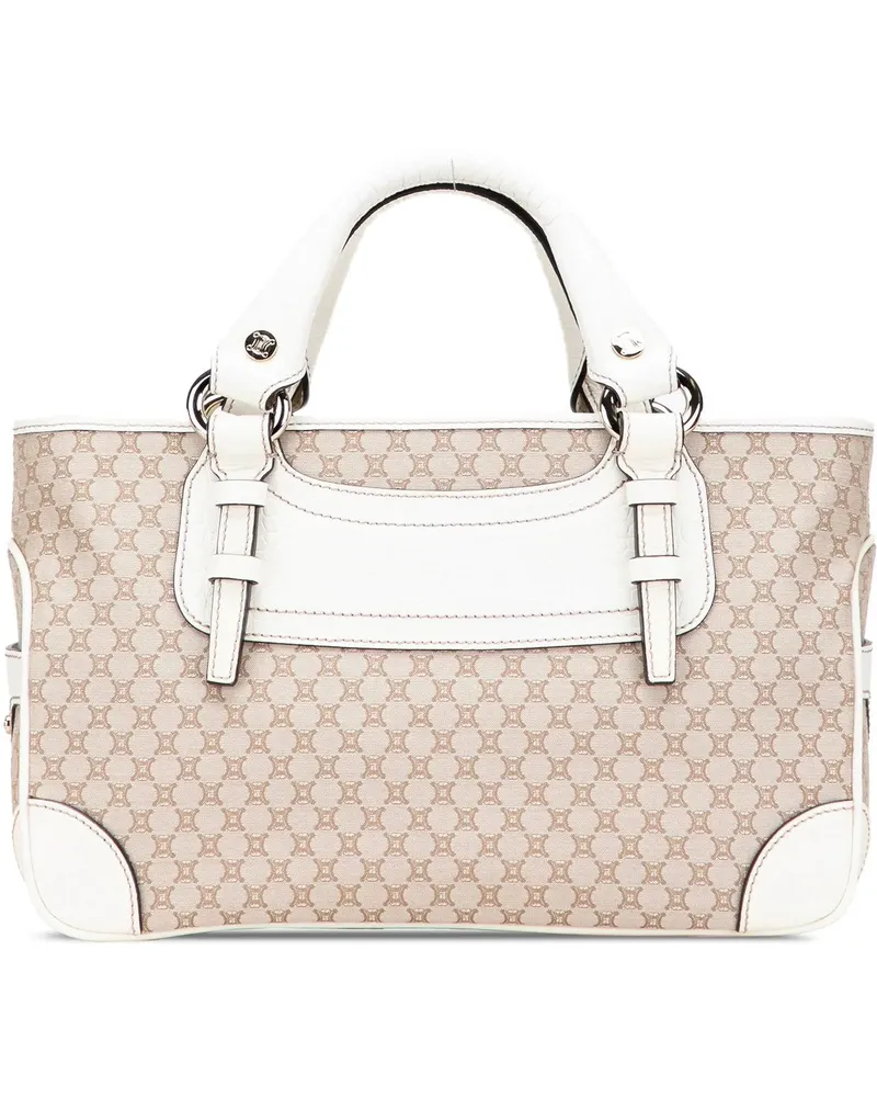 Celine Crossbody Bags Macadam Canvas Boogie Handbag braun Braun