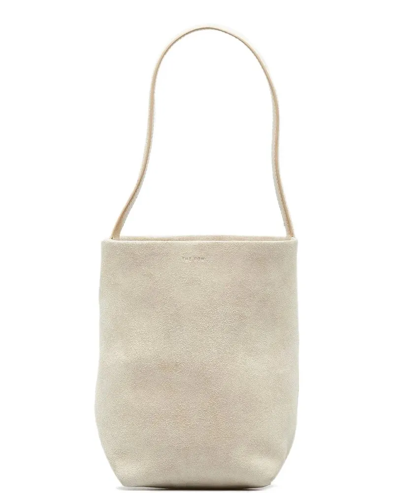 The Row Shopper 2010-present Small N/S Park Suede Tote braun Braun