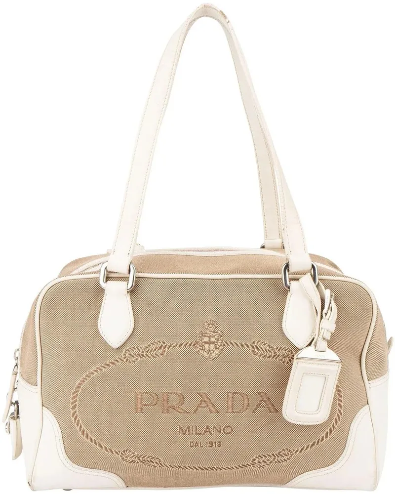 Prada Crossbody Bags  Jacquard Monogram Handbag braun Braun