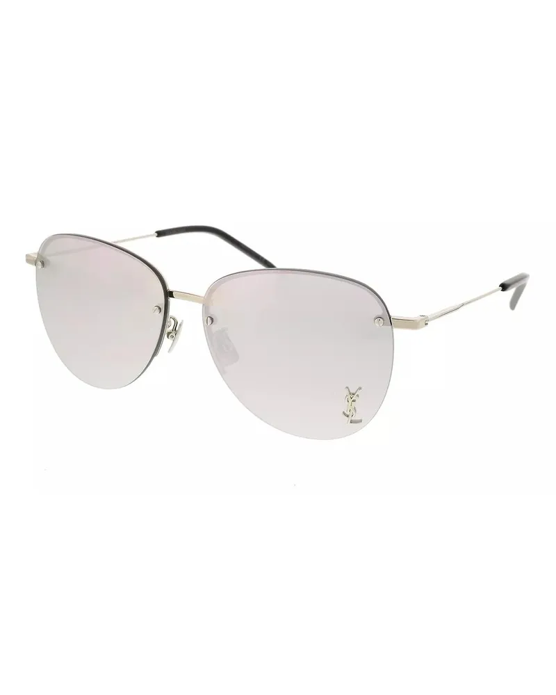 Saint Laurent Sonnenbrillen  silver Silber