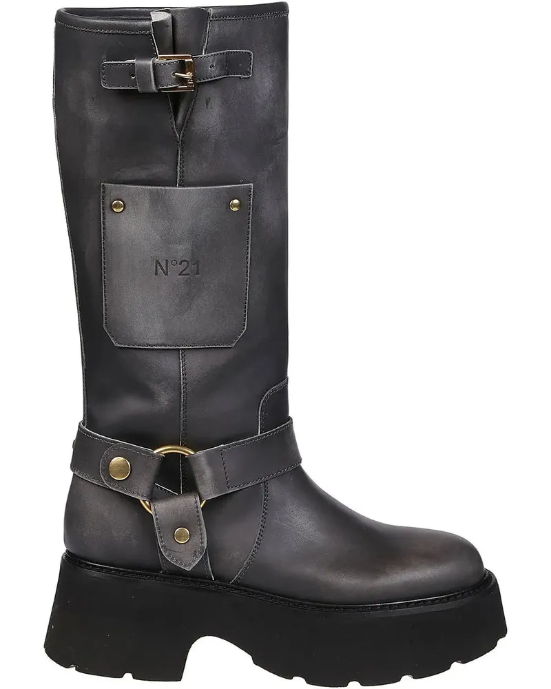N° 21 Stiefel Boots bunt Bunt