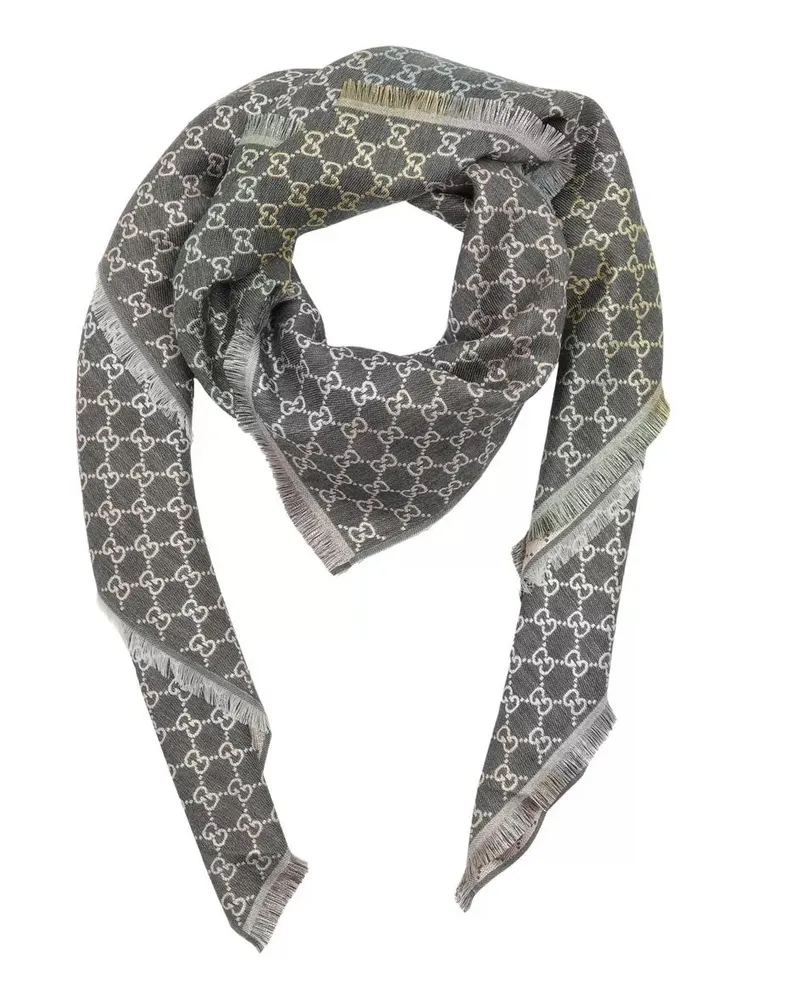 Gucci Tücher & Schals GG Rainbow Shawl grau Grau