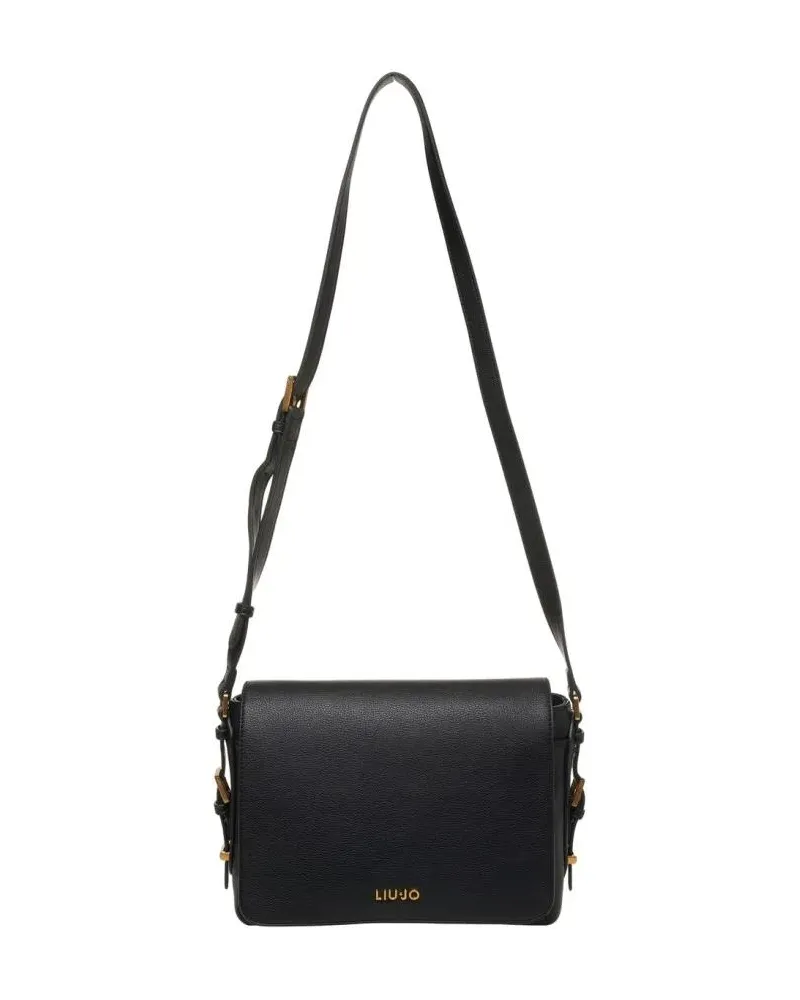 Liu Jo Hobo Bags Shoulder Bag With Logo schwarz Schwarz