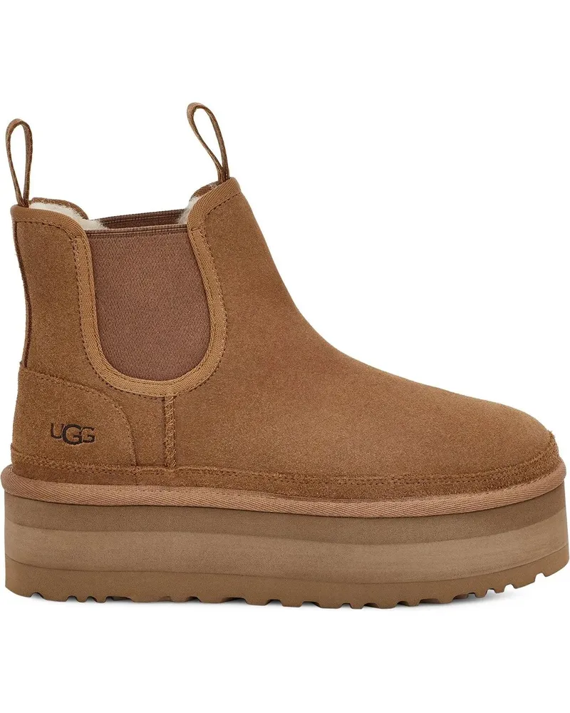 UGG Stiefeletten  Dames Laars Bruin 1134526/CHE PLATFORM CHELSEA braun Braun