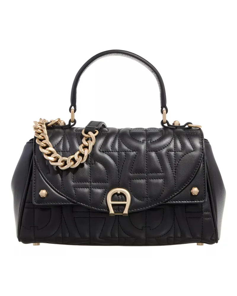 Aigner Satchels Diad schwarz Schwarz