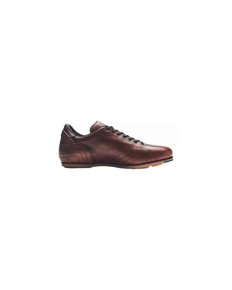 Pantofola d´Oro Low-Top Sneaker Superleggera Brown Leather Classic Shoes braun Braun