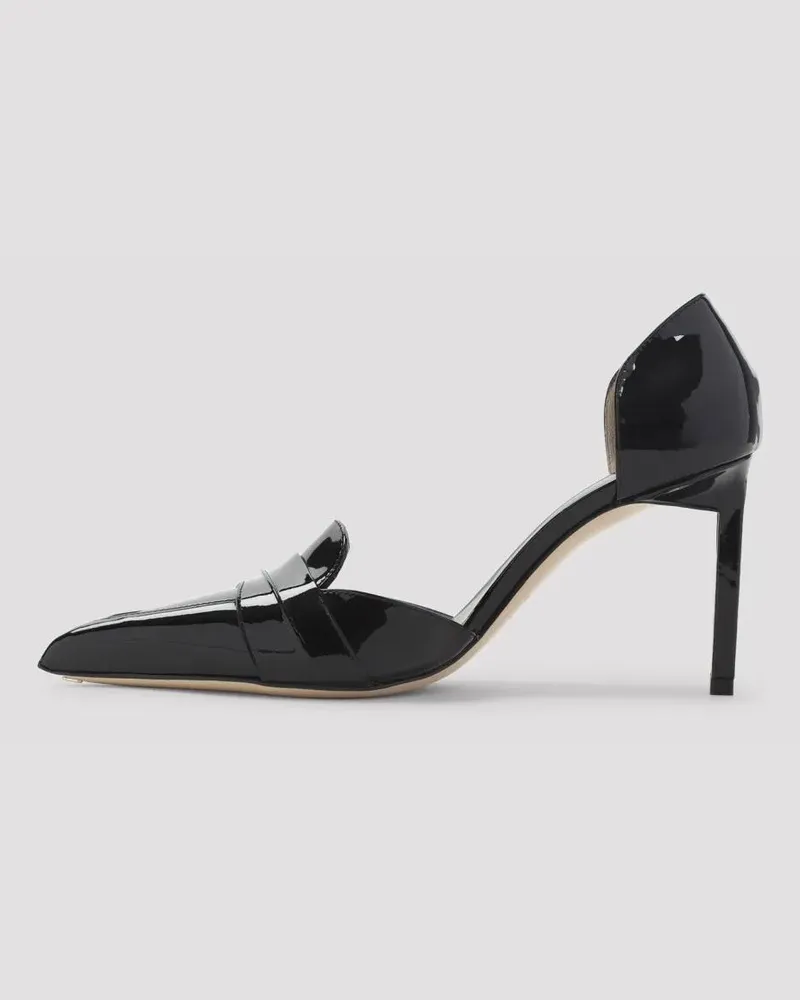 Tom Ford Hohe Schuhe Black Leather Pumps schwarz Schwarz