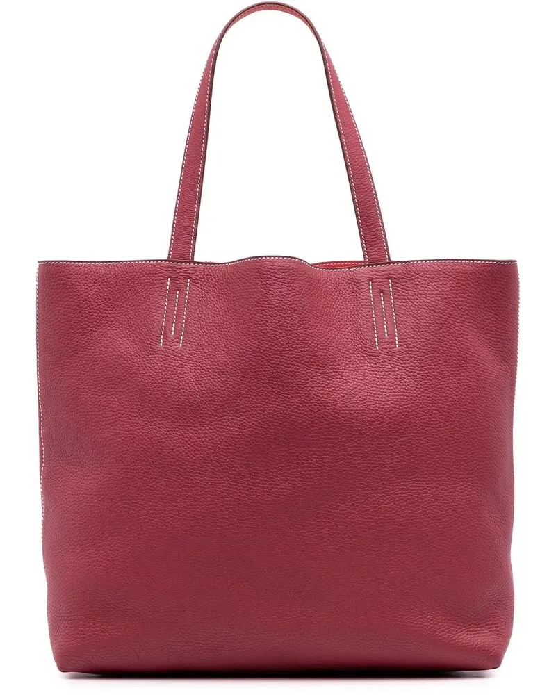 Hermès Shopper Clemence Double Sens 36 rot Rot