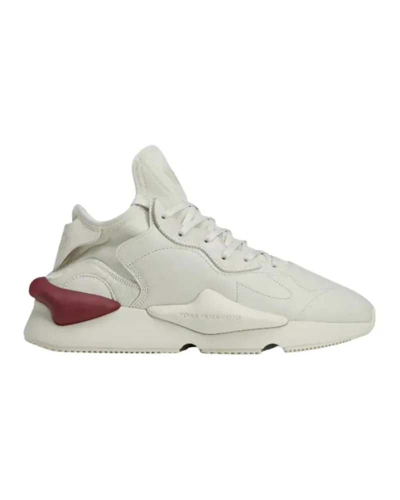 Y-3 Low-Top Sneaker Sculpted Rubber Sole Sneakers With Lace-Up Fasteni grau Grau