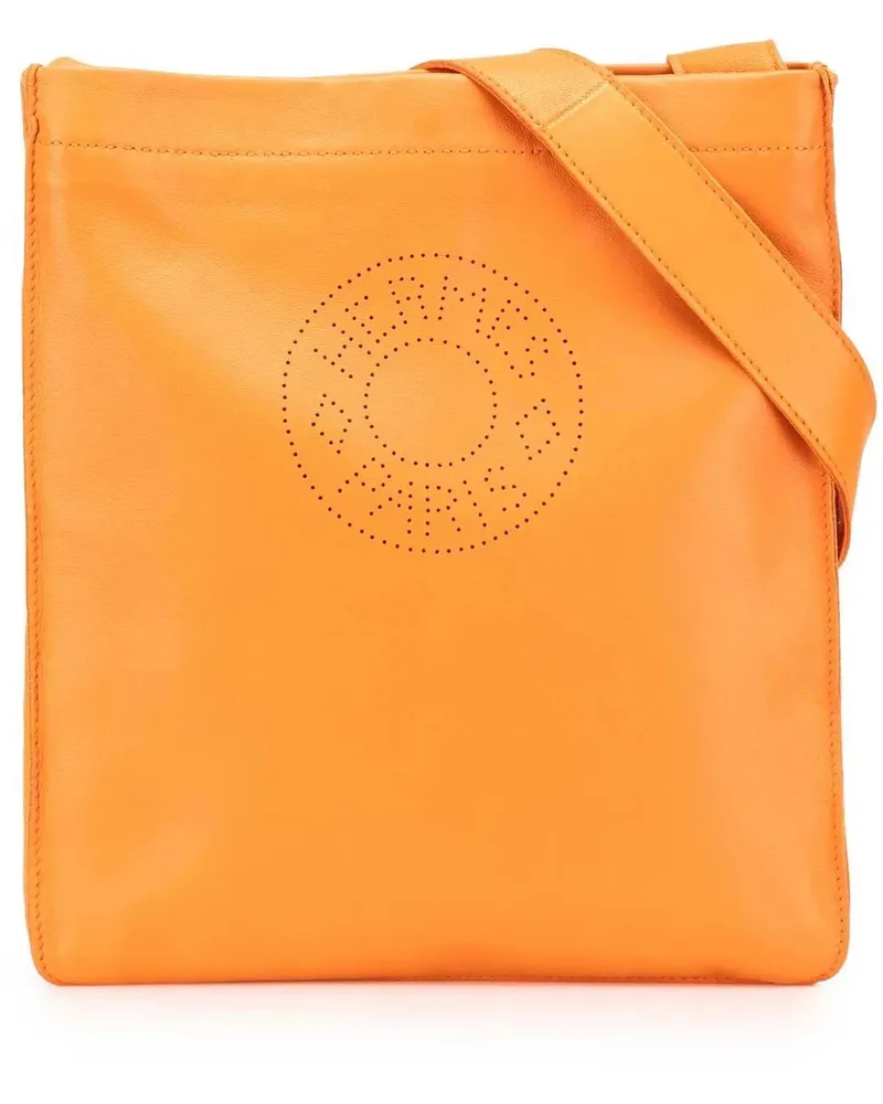 Hermès Hobo Bags Milo Clou de Selle Crossbody orange Orange