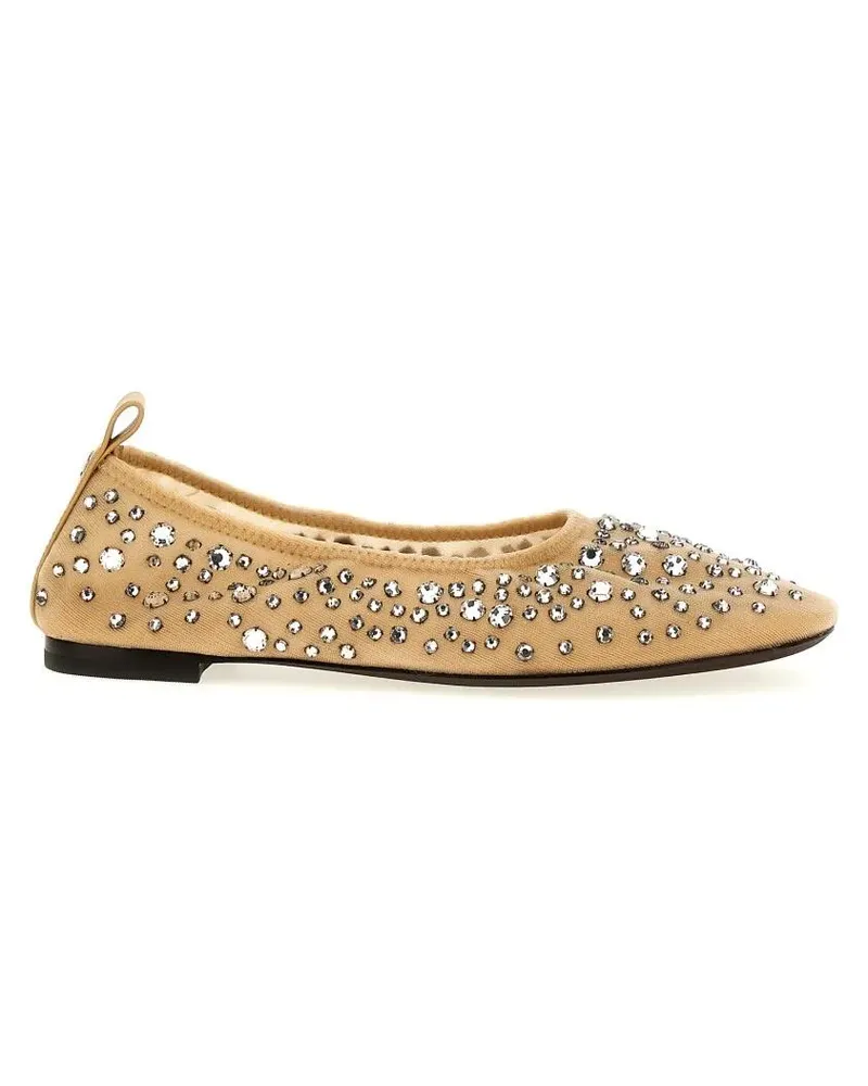 Tory Burch Crystal' Ballet Flats beige Beige