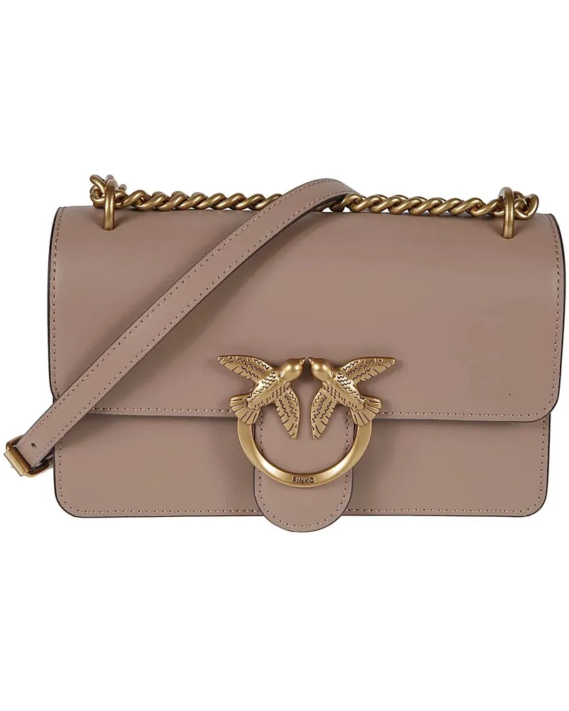 Pinko Crossbody Bags Love One Mini Bag Brown braun Braun