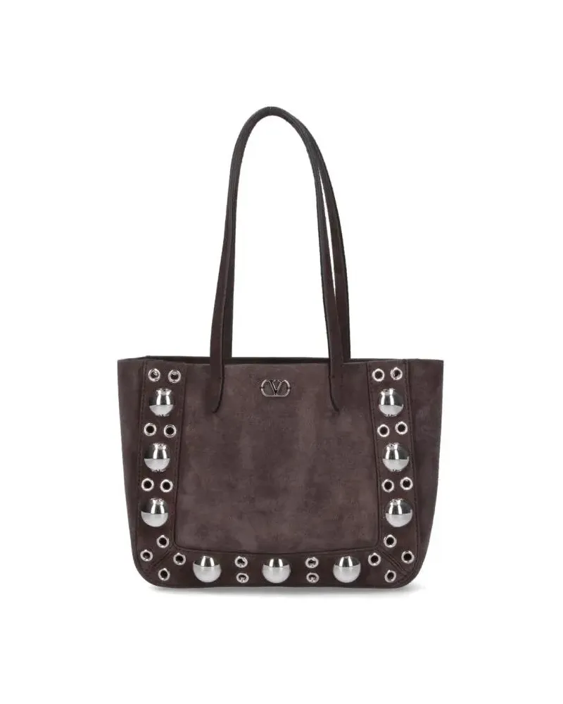 Valentino Garavani Shopper & Totes Mini 'Nellcôte' Tote Bag – Brown braun Braun
