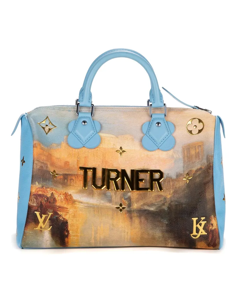 Louis Vuitton Crossbody Bags Ltd. Ed. Jeff Koons Masters Collection Turner Spee blau Blau