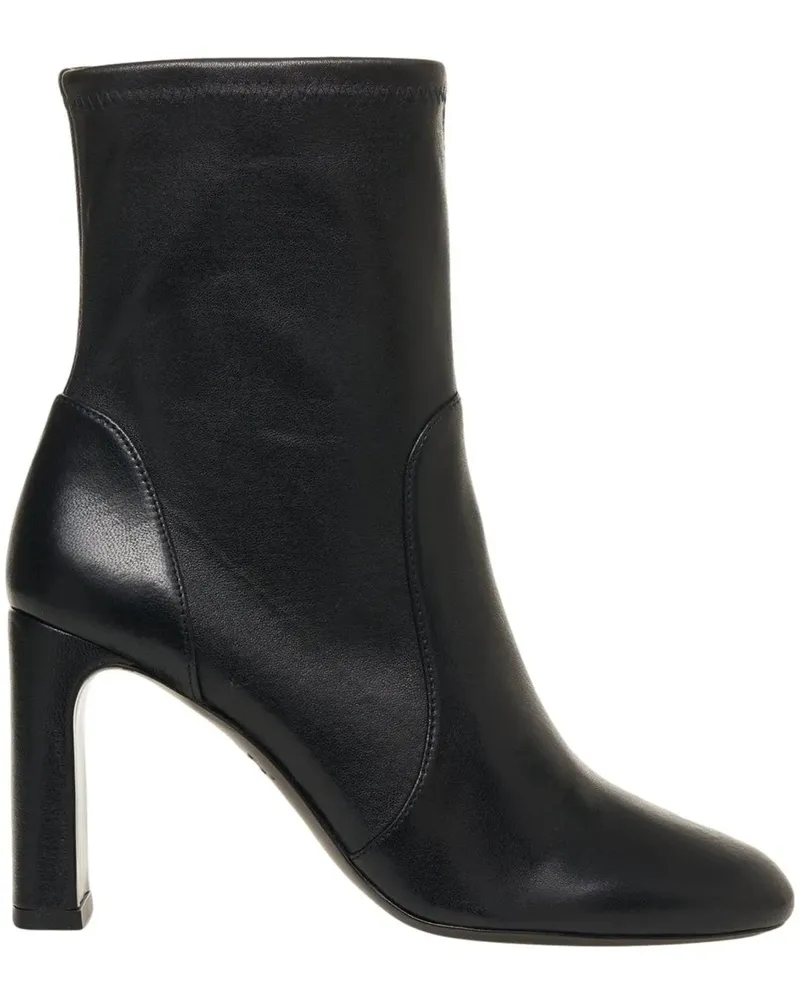 Stuart Weitzman Stiefel Leather boots 'Babette' schwarz Schwarz