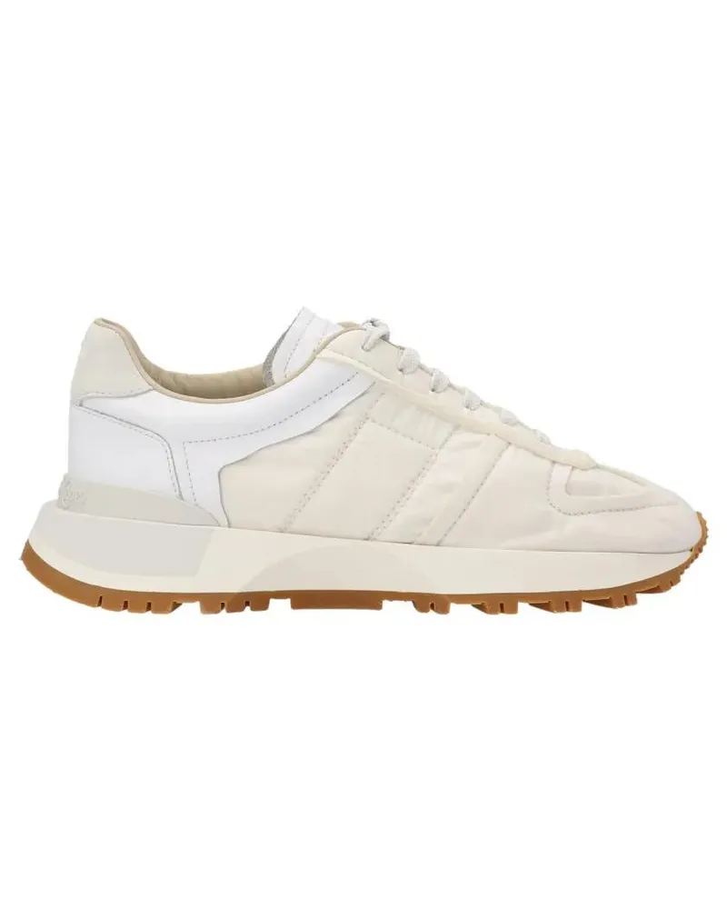 Maison Margiela Low-Top Sneaker Leather Sneakers weiß Weiß